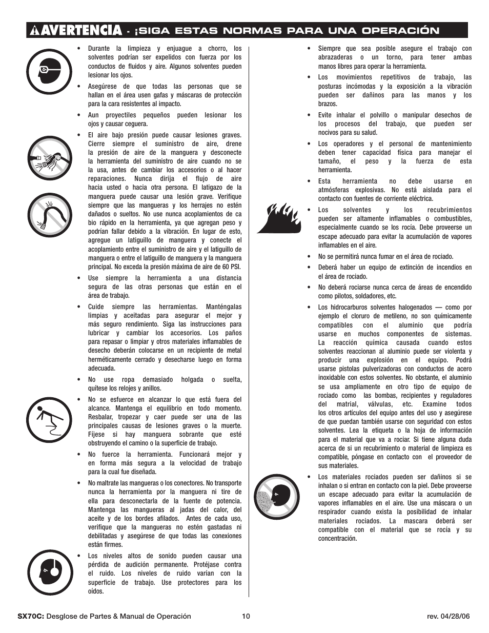 Sunex Tools SX70C User Manual | Page 10 / 22