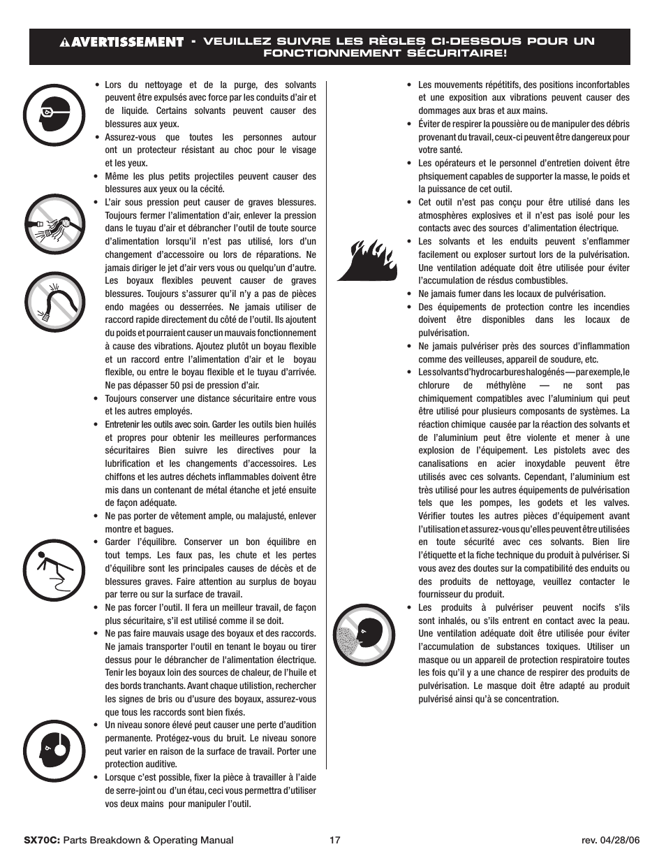 Sunex Tools SX70C User Manual | Page 17 / 22