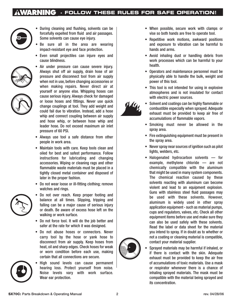 Sunex Tools SX70C User Manual | Page 2 / 22