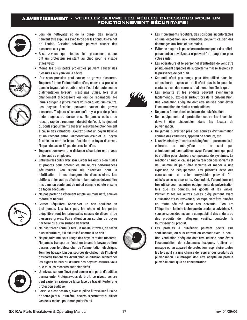 Sunex Tools SX10A User Manual | Page 17 / 22