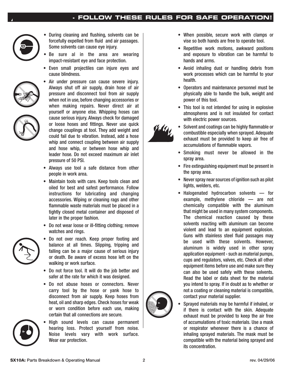 Sunex Tools SX10A User Manual | Page 2 / 22