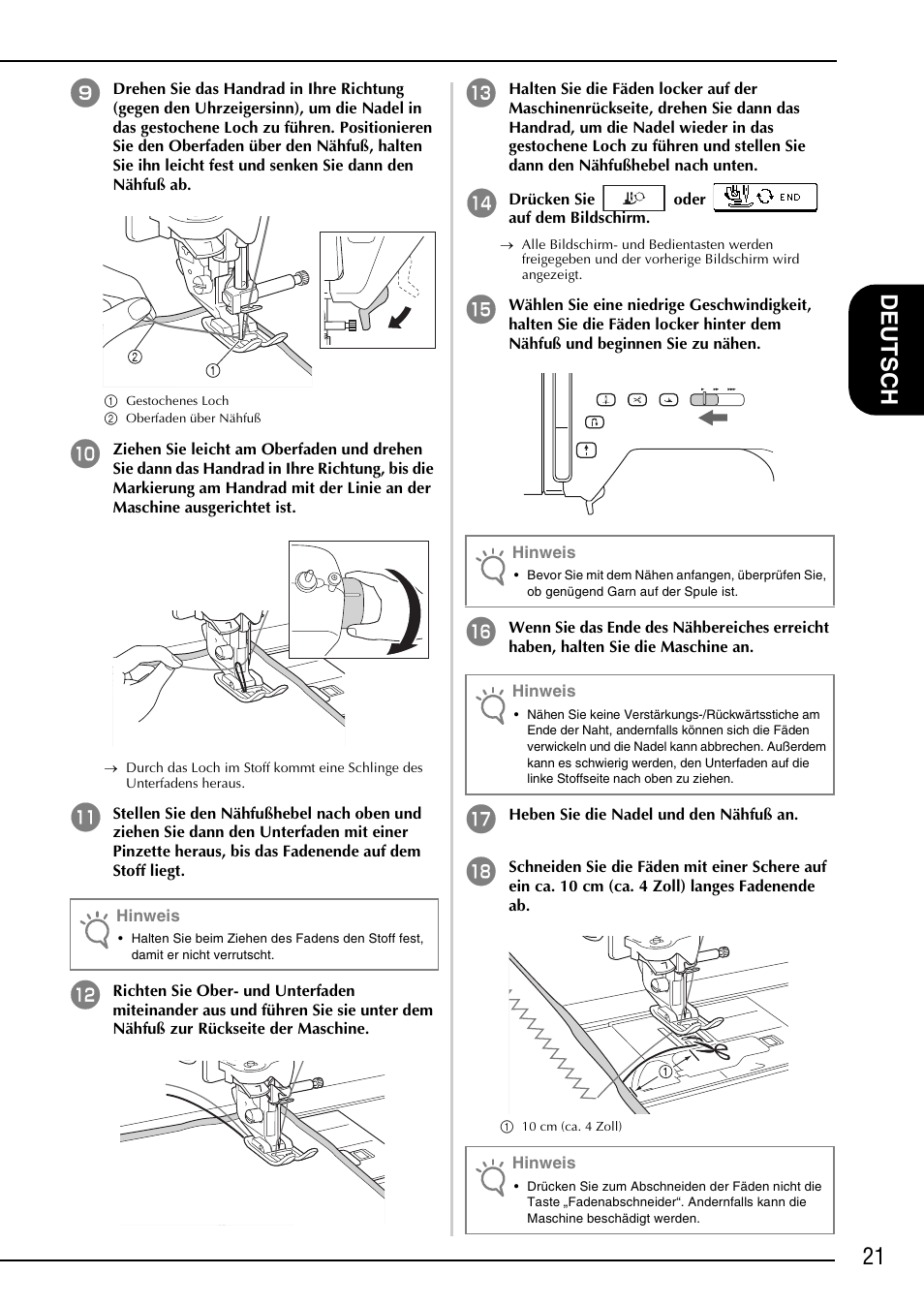 Brother NX-2000 User Manual | Page 23 / 88