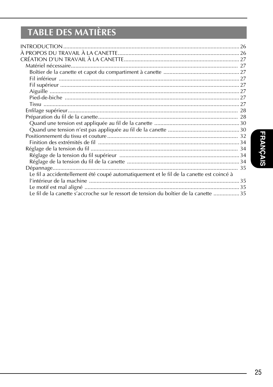 Brother NX-2000 User Manual | Page 27 / 88