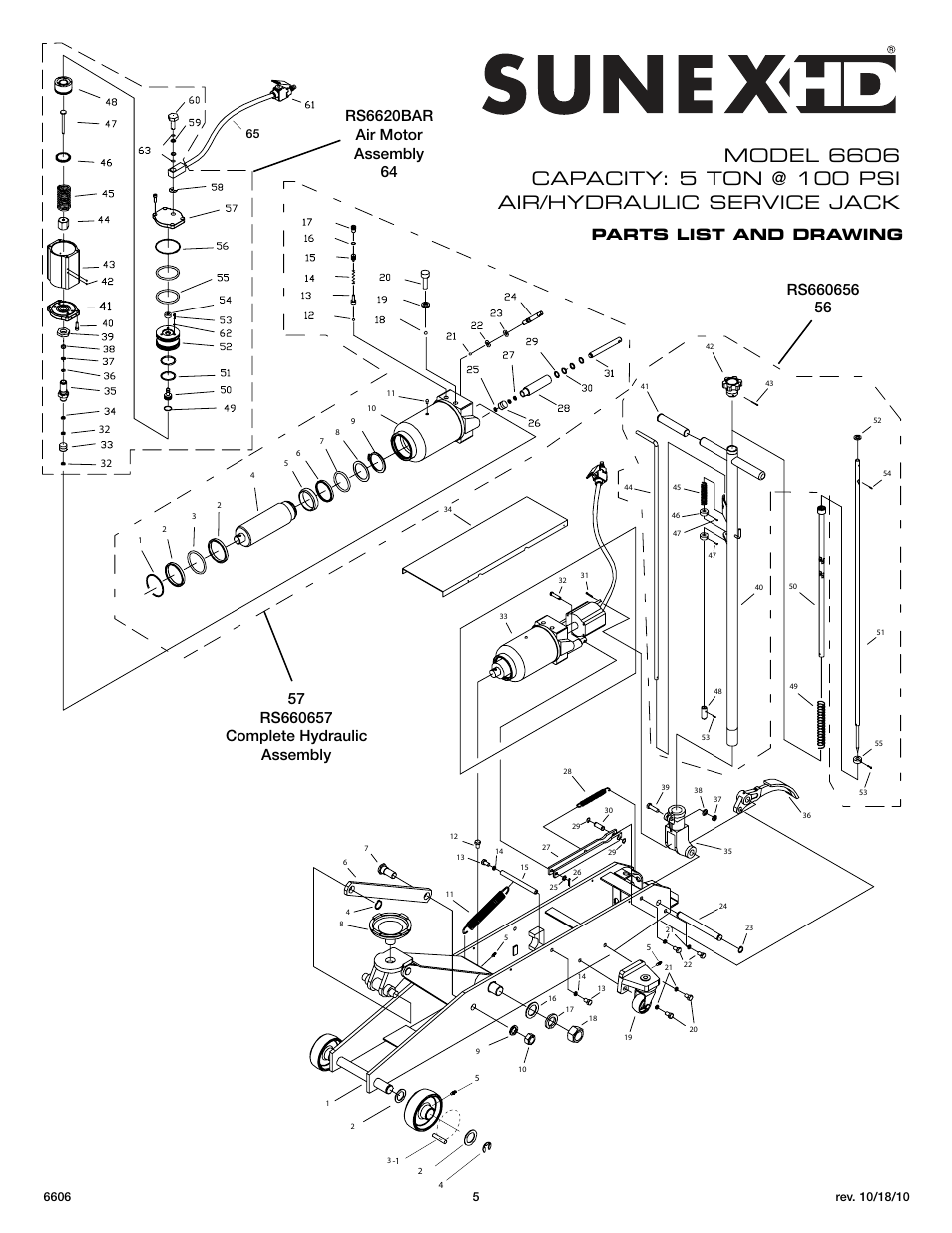 Sunex Tools 6606 User Manual | Page 5 / 14