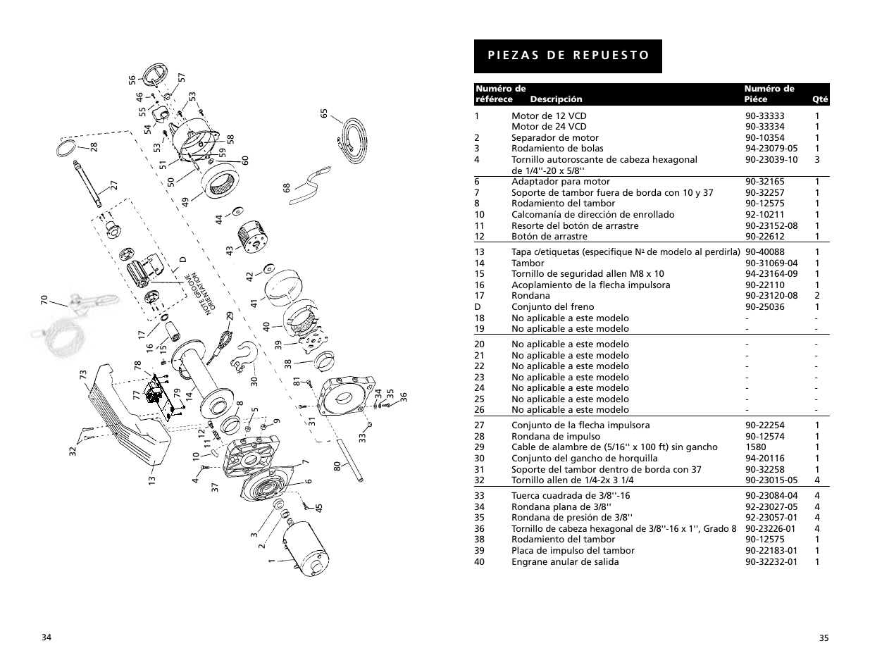 Superwinch S9000 - 4,082 kgs/12V (1916, 1918) User Manual | Page 18 / 30