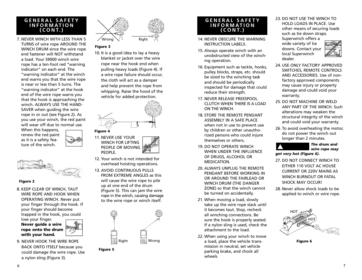 Superwinch S9000 - 4,082 kgs/12V (1916, 1918) User Manual | Page 4 / 30