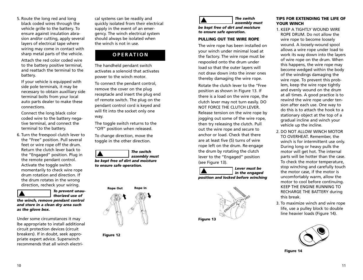 Superwinch S9000 - 4,082 kgs/12V (1916, 1918) User Manual | Page 6 / 30