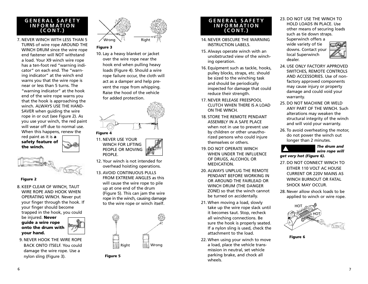 Superwinch X9 – 4,082 kgs/12V (1901, 1902) User Manual | Page 4 / 34