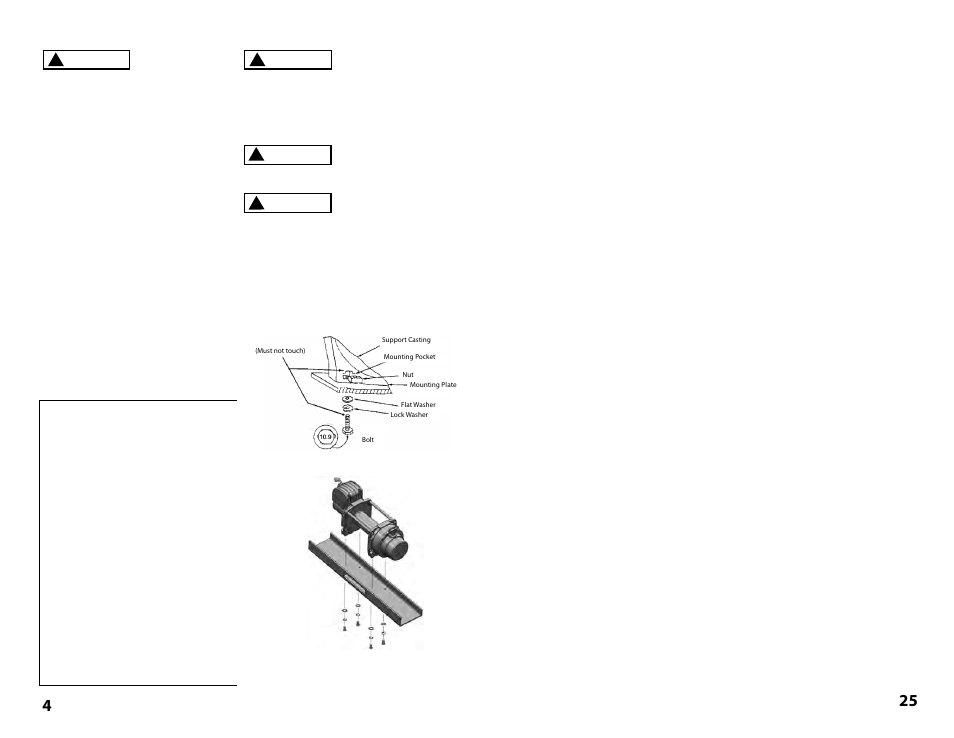 Superwinch Tiger Shark 9500- 4309 kgs/12V Installation User Manual | Page 4 / 14