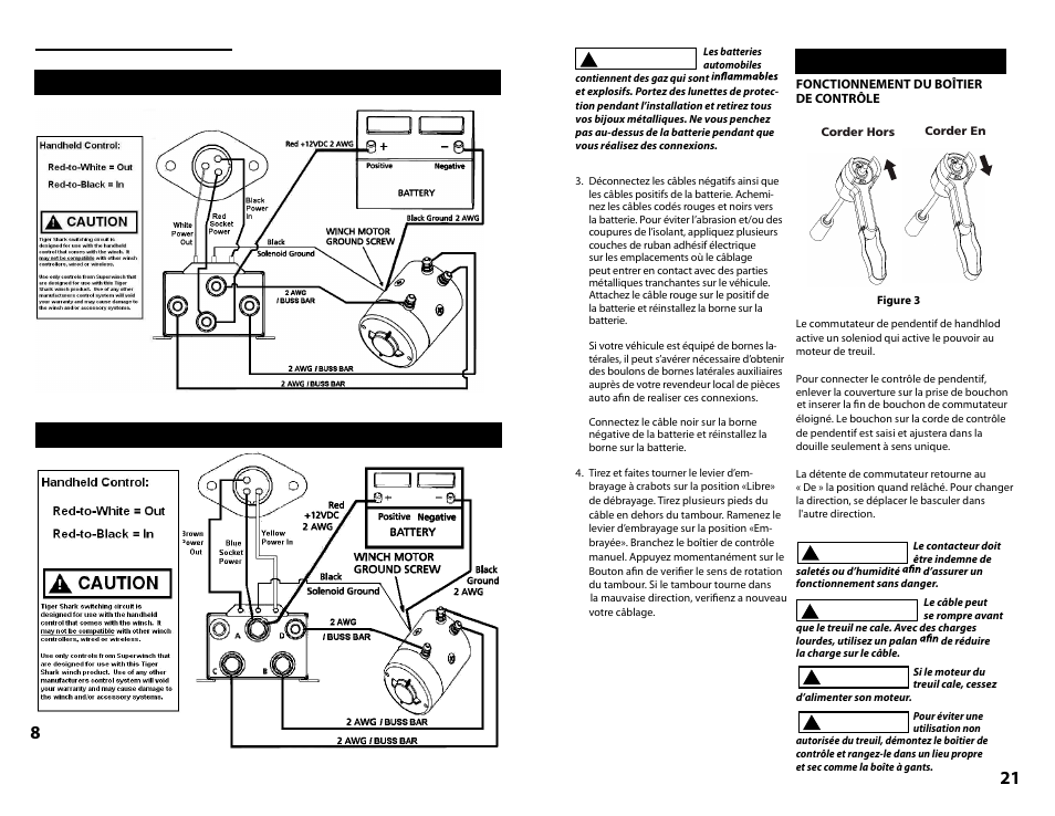 Superwinch Tiger Shark 9500- 4309 kgs/12V Installation User Manual | Page 8 / 14