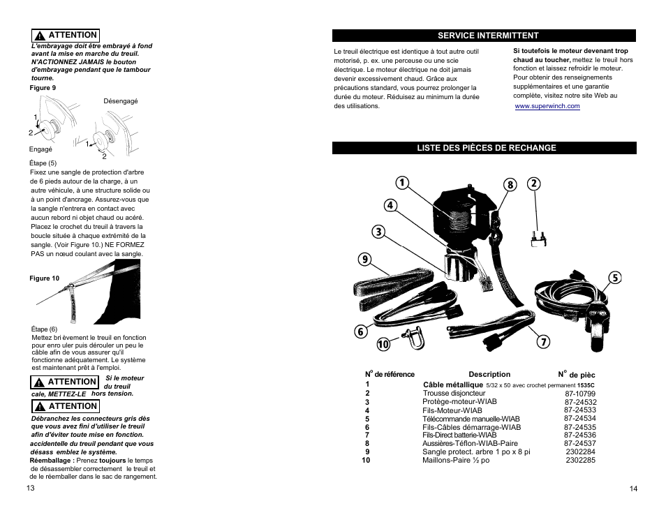 Superwinch Winch-In-A-Bag – 907 kgs/12V User Manual | Page 8 / 12