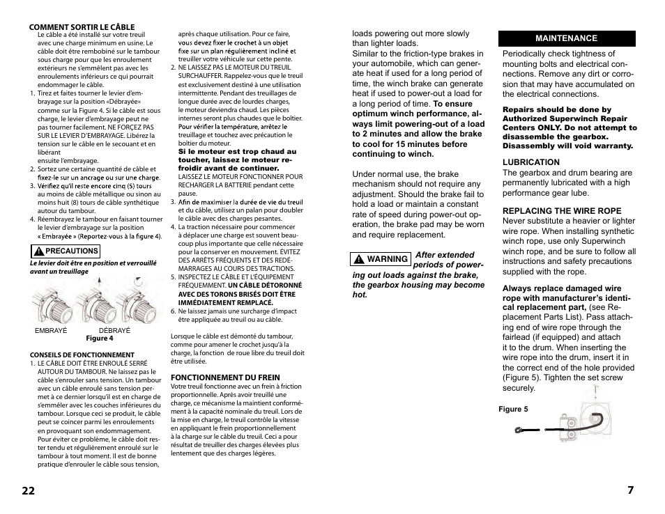 Superwinch TALON SERIES WINCH Installation User Manual | Page 7 / 14