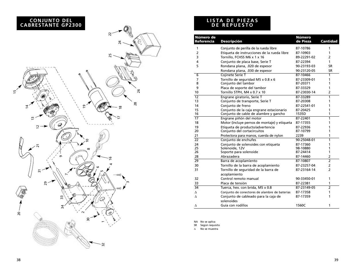 Superwinch GP2300 – 1,043 kgs/12V User Manual | Page 20 / 34