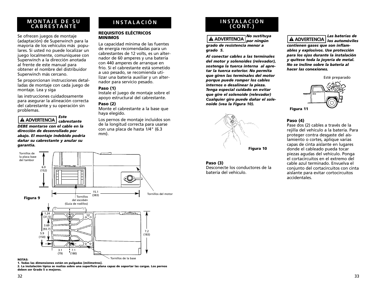 Superwinch S3000 - 1,360 kgs/12V User Manual | Page 17 / 33