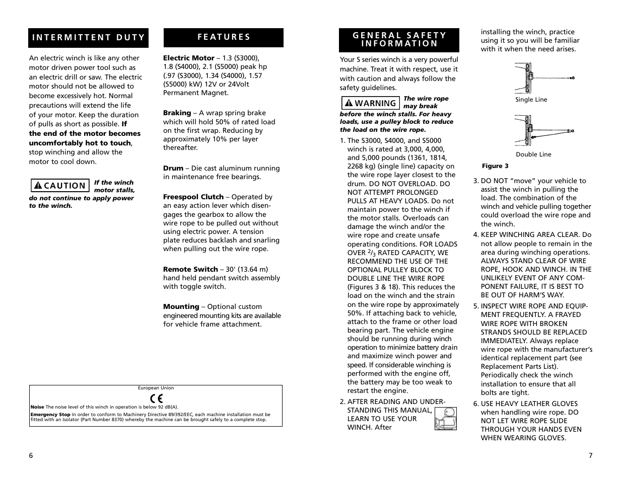 Superwinch S3000 - 1,360 kgs/12V User Manual | Page 4 / 33