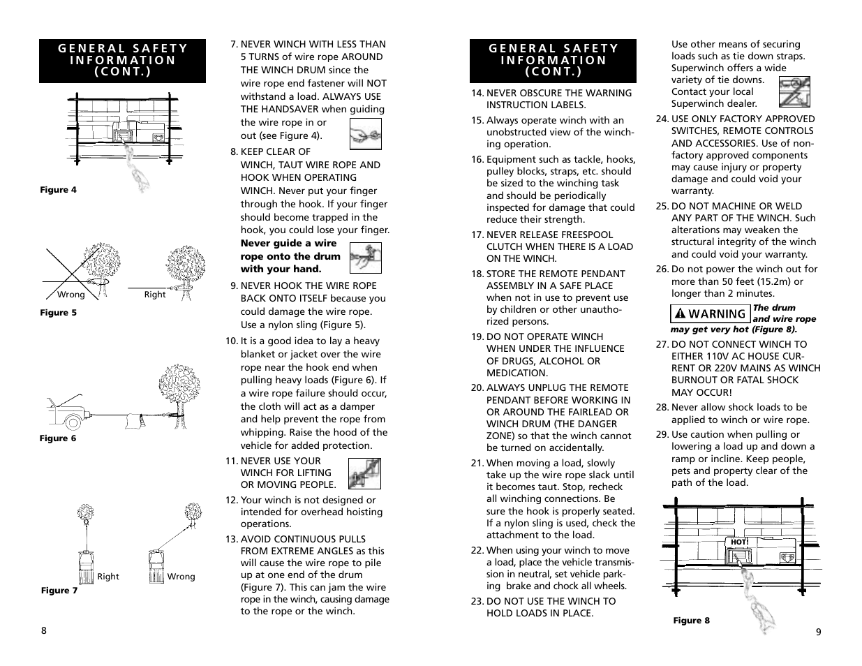 Superwinch S3000 - 1,360 kgs/12V User Manual | Page 5 / 33