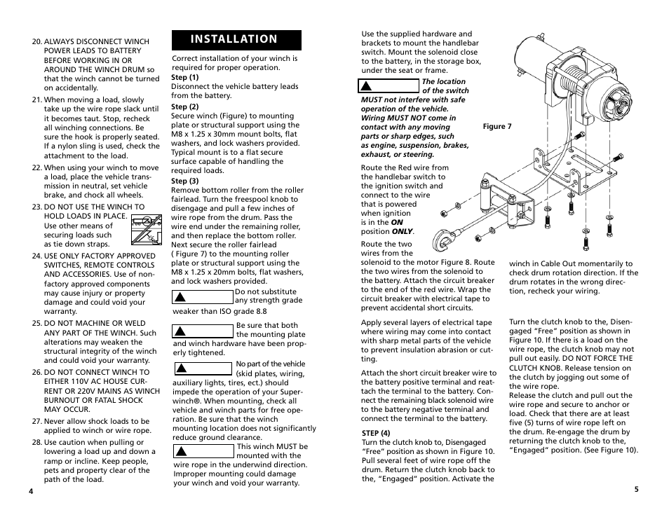 Installation | Superwinch LT3000 ATV – 1,360 kgs/12V User Manual | Page 3 / 12