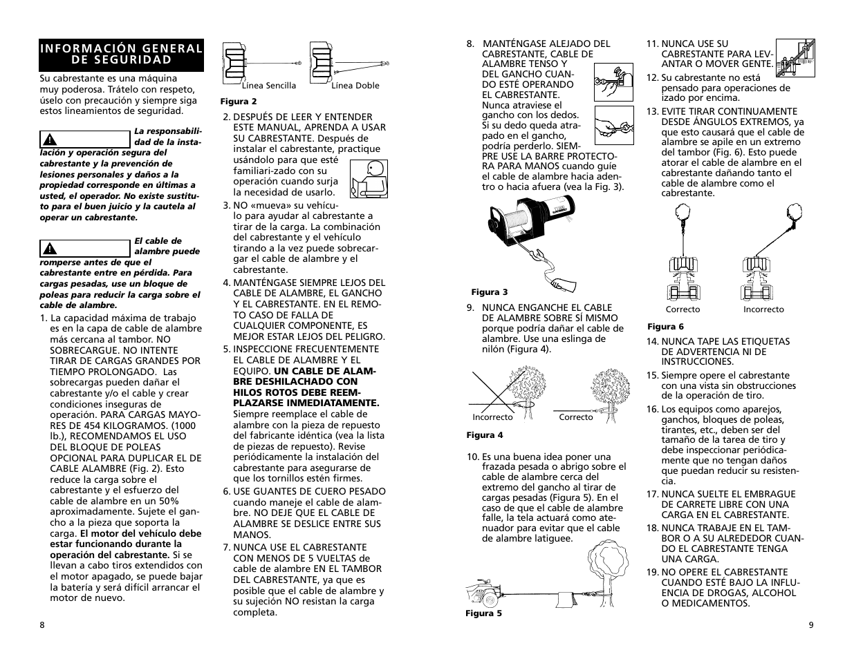 Superwinch LT2000 ATV – 907 kgs/12V User Manual | Page 5 / 10