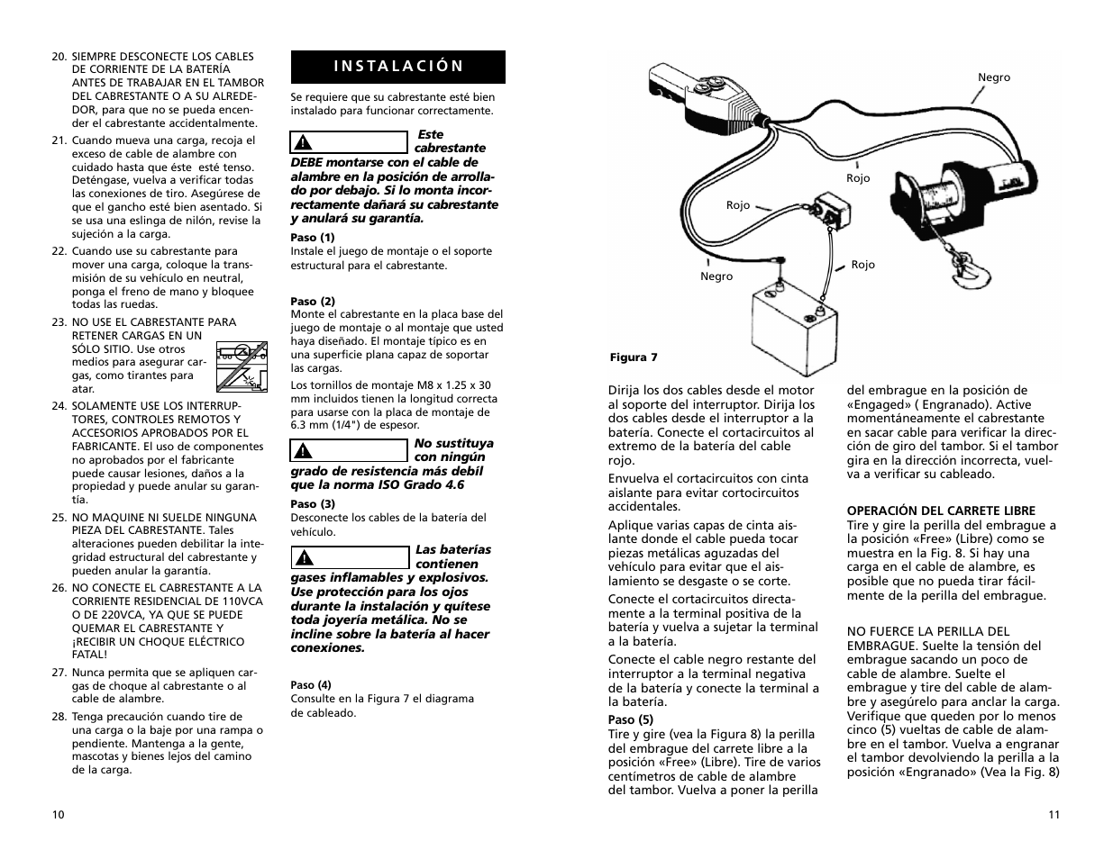 Superwinch LT2000 – 907 kgs/12V User Manual | Page 6 / 10