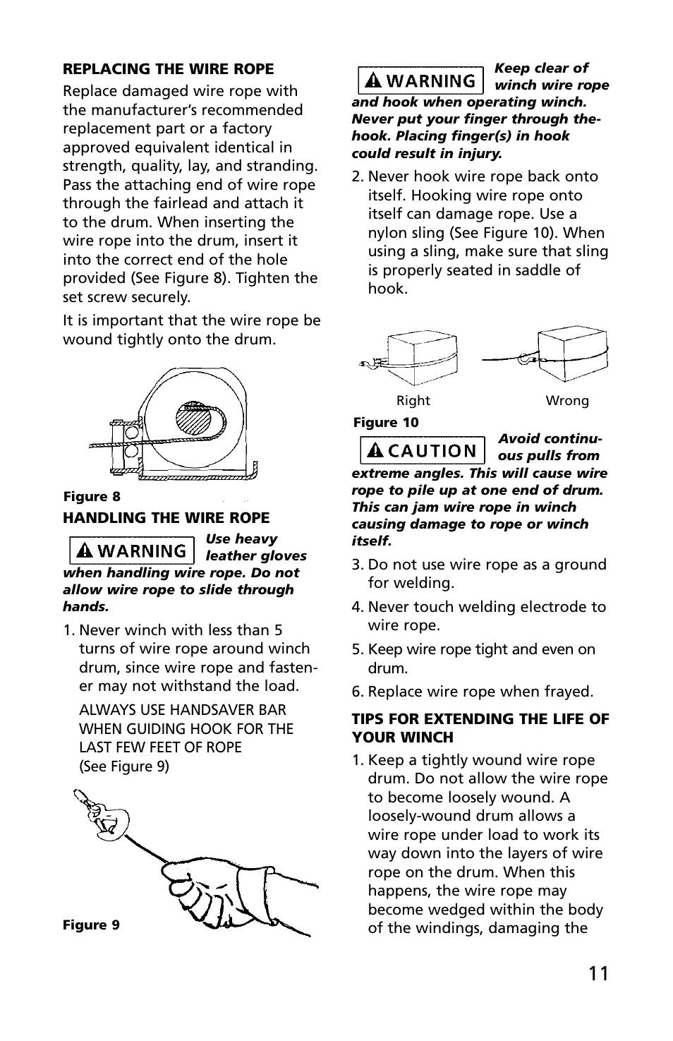 Superwinch C1000 (Motor Cover/Remote) - 453 kgs/12V User Manual | Page 12 / 60