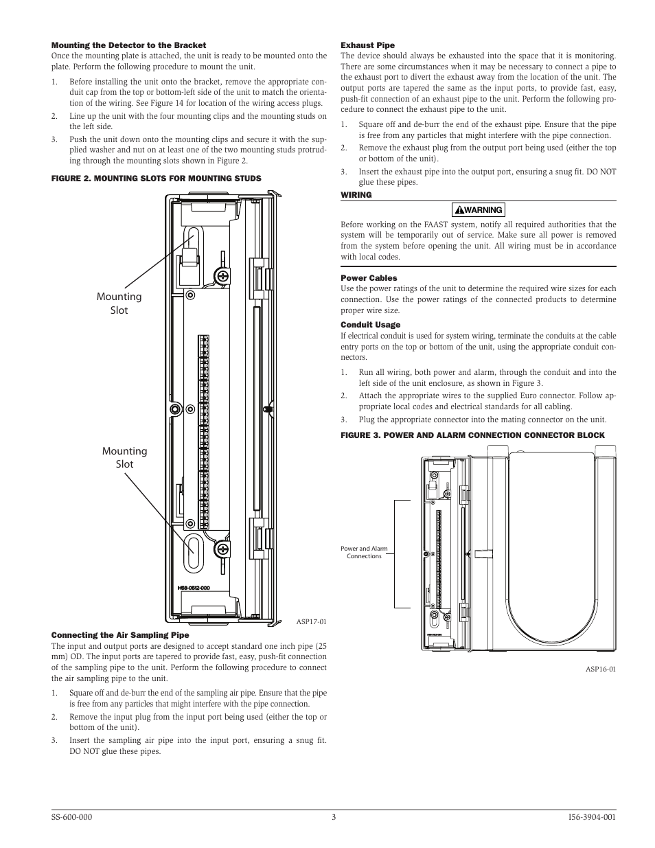 System Sensor 8251F FAAST User Manual | Page 3 / 12