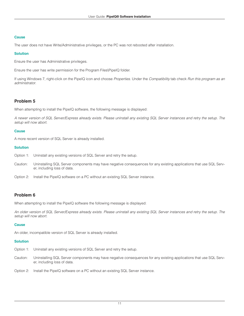 System Sensor PipeIQ User Manual | Page 11 / 14