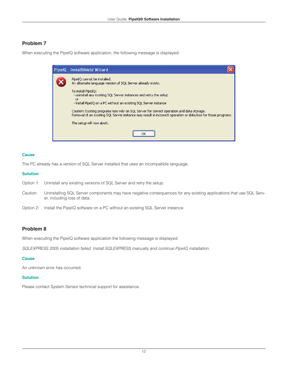 System Sensor PipeIQ User Manual | Page 12 / 14