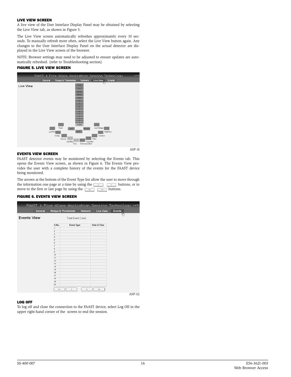 System Sensor FAAST Comprehensive User Manual | Page 16 / 35