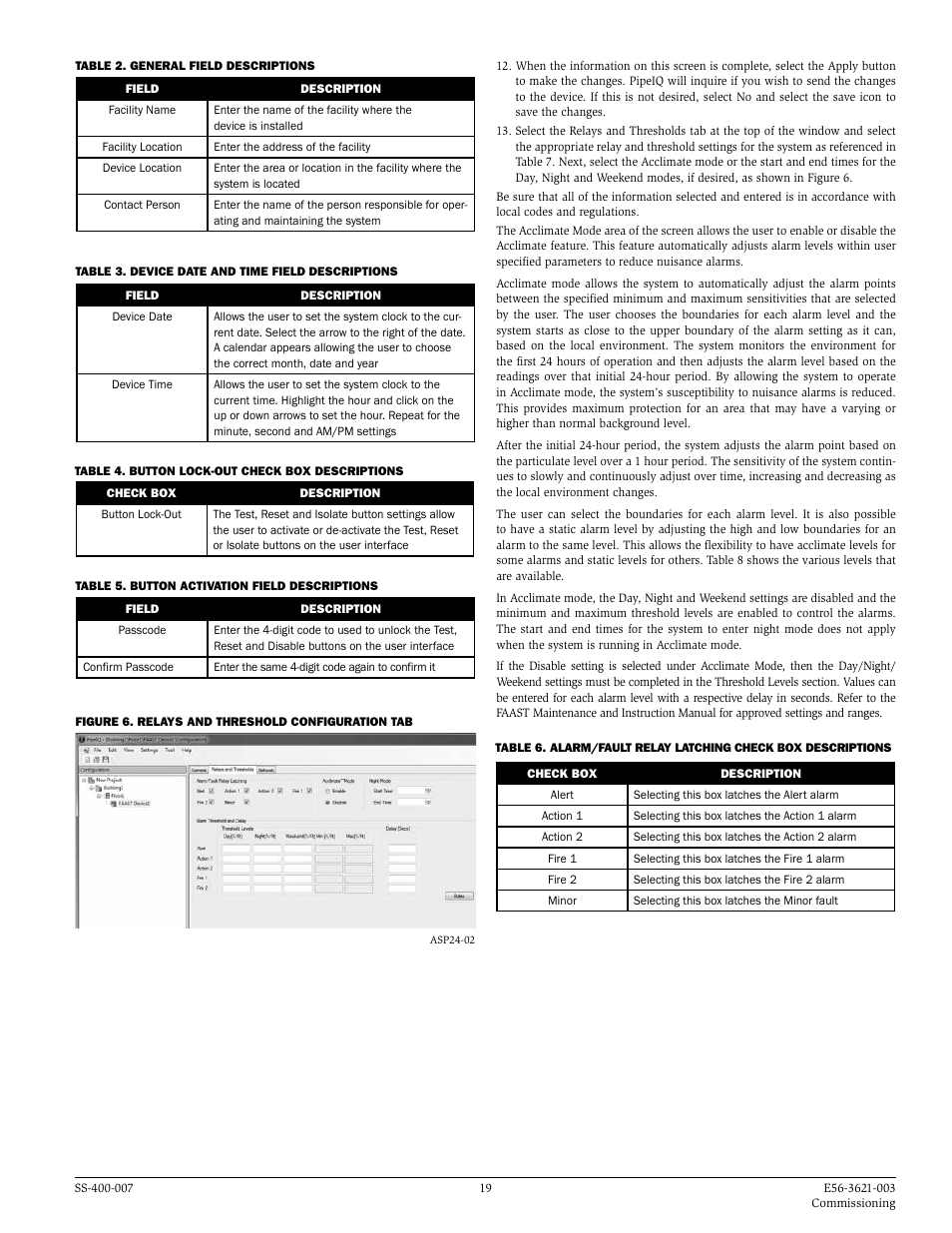 System Sensor FAAST Comprehensive User Manual | Page 19 / 35