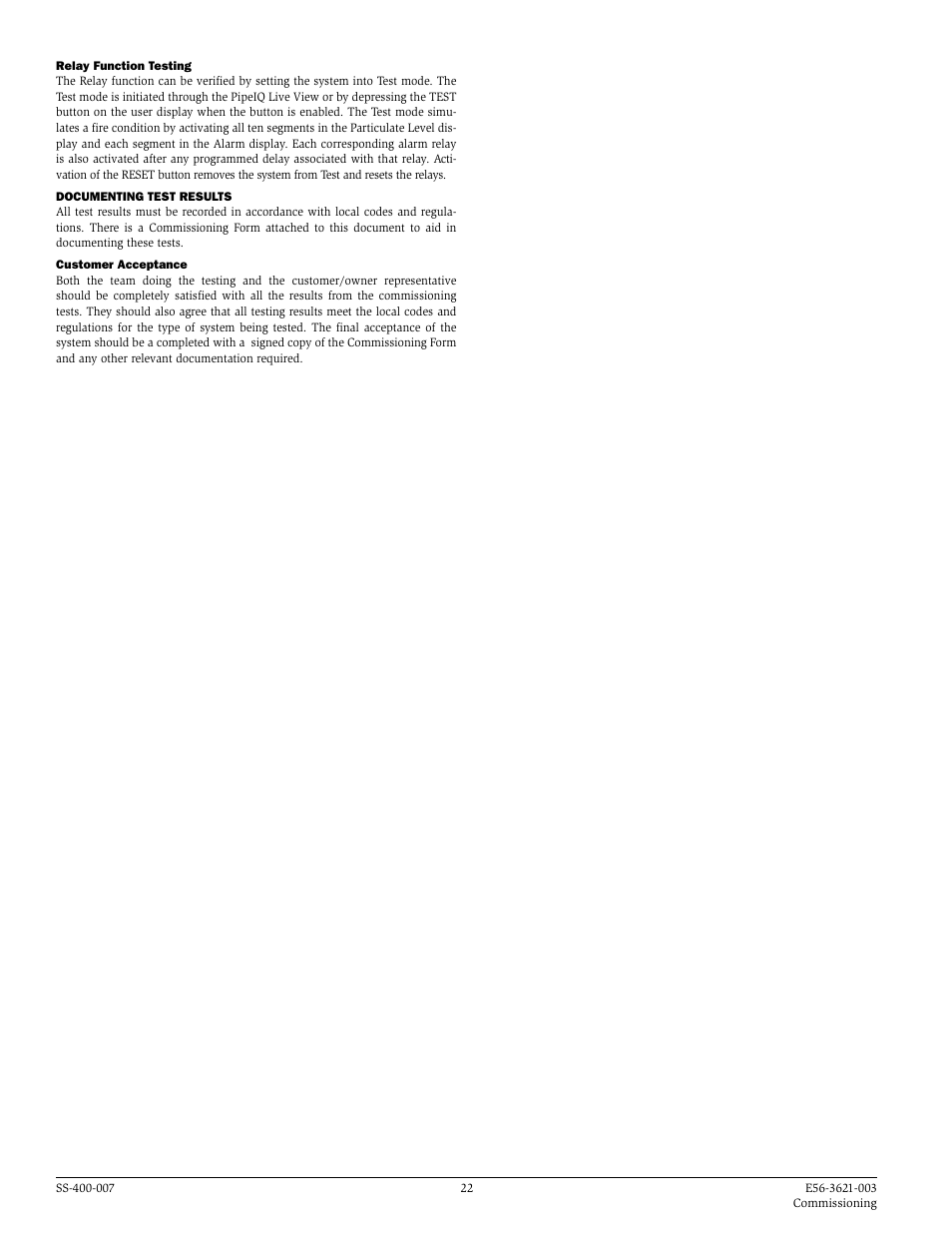 System Sensor FAAST Comprehensive User Manual | Page 22 / 35