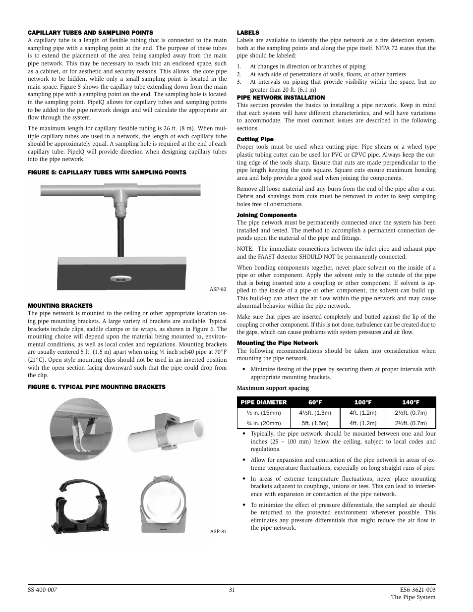System Sensor FAAST Comprehensive User Manual | Page 30 / 35