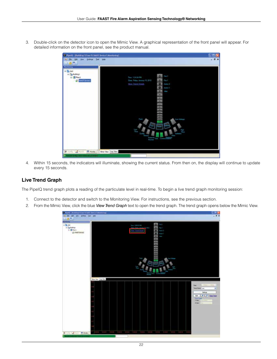 System Sensor FAAST Networking User Manual | Page 22 / 40