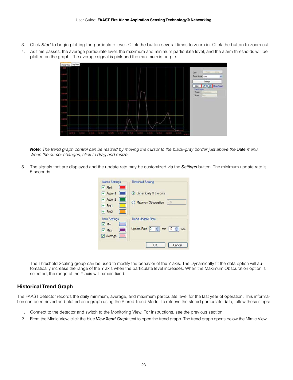 System Sensor FAAST Networking User Manual | Page 23 / 40