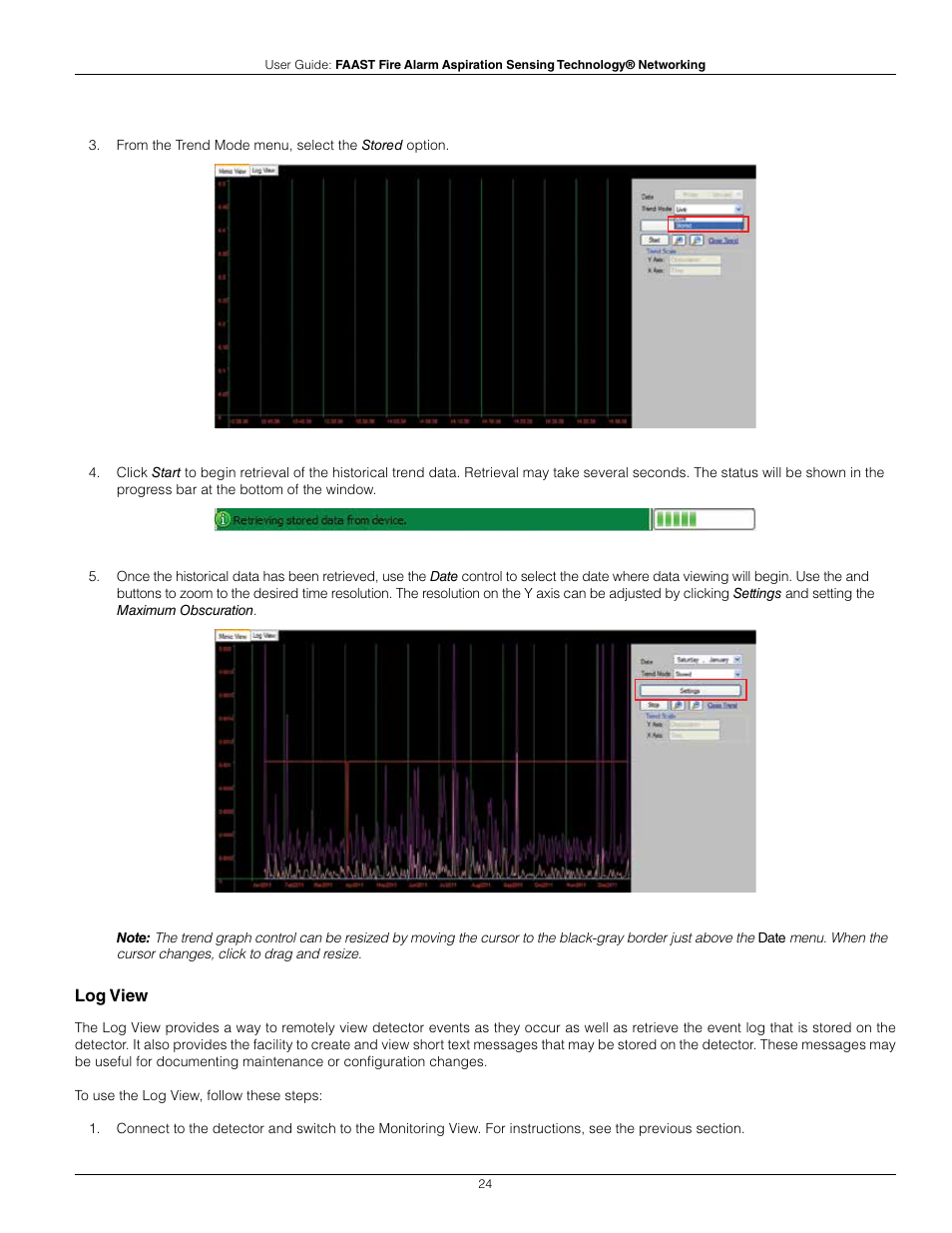 System Sensor FAAST Networking User Manual | Page 24 / 40