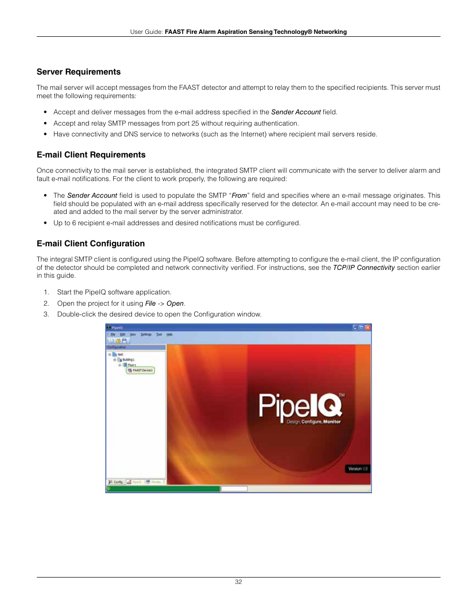 System Sensor FAAST Networking User Manual | Page 32 / 40