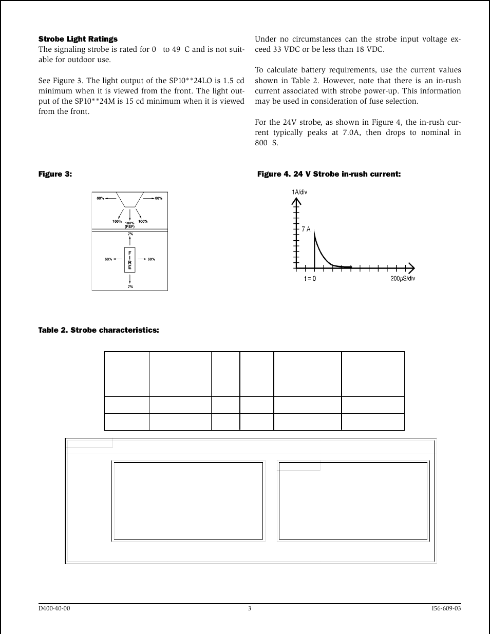 System Sensor SP100 Series Dual Transformer Speakers and Speaker_Strobes User Manual | Page 3 / 4