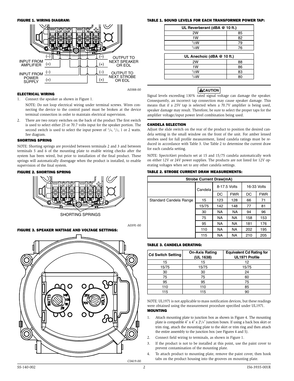 System Sensor SPSW-ALERT User Manual | Page 2 / 4