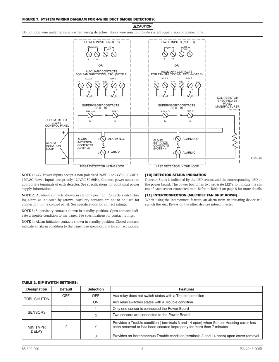 System Sensor D4120, D4P120, and D4S User Manual | Page 5 / 8