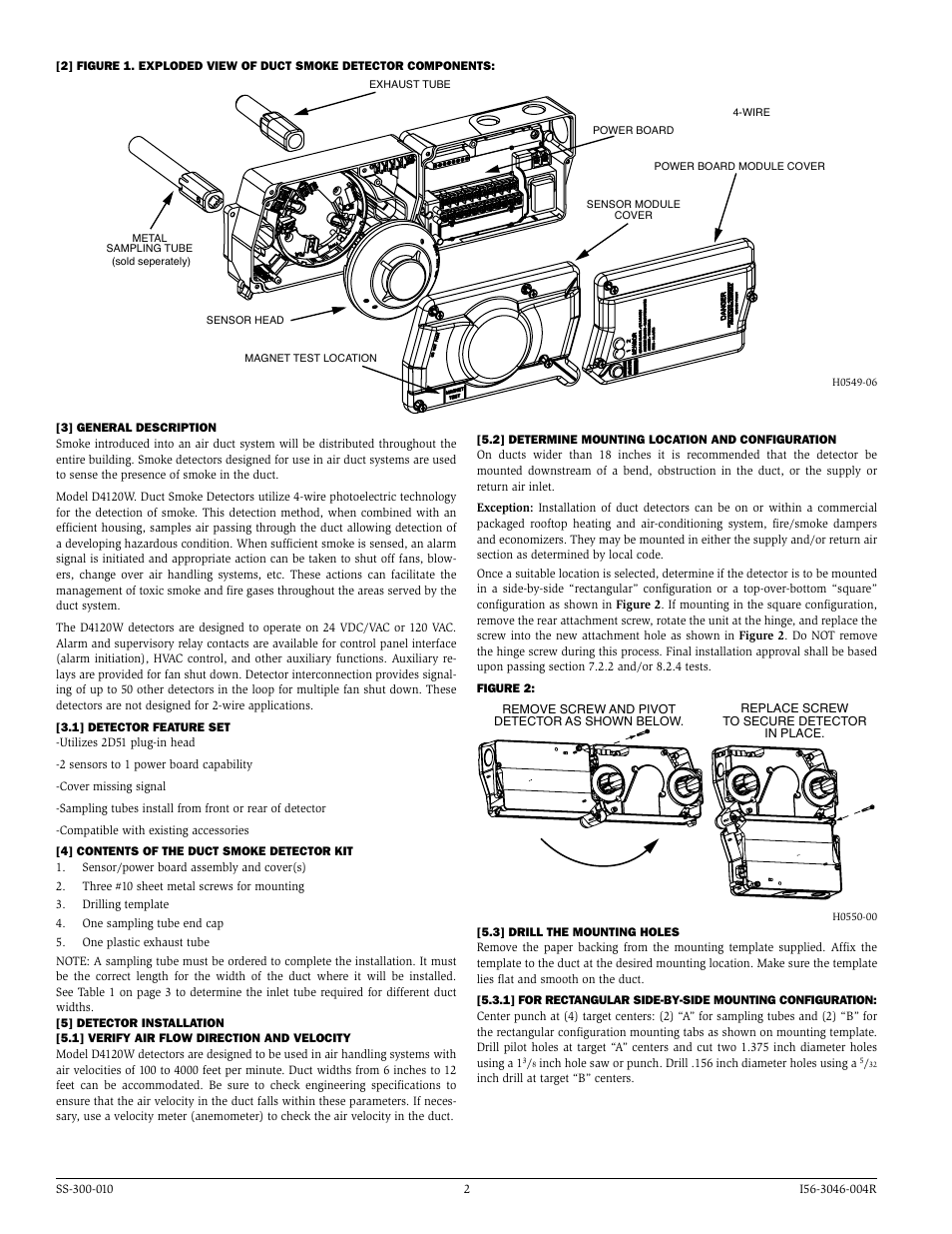 System Sensor D4120W User Manual | Page 2 / 8