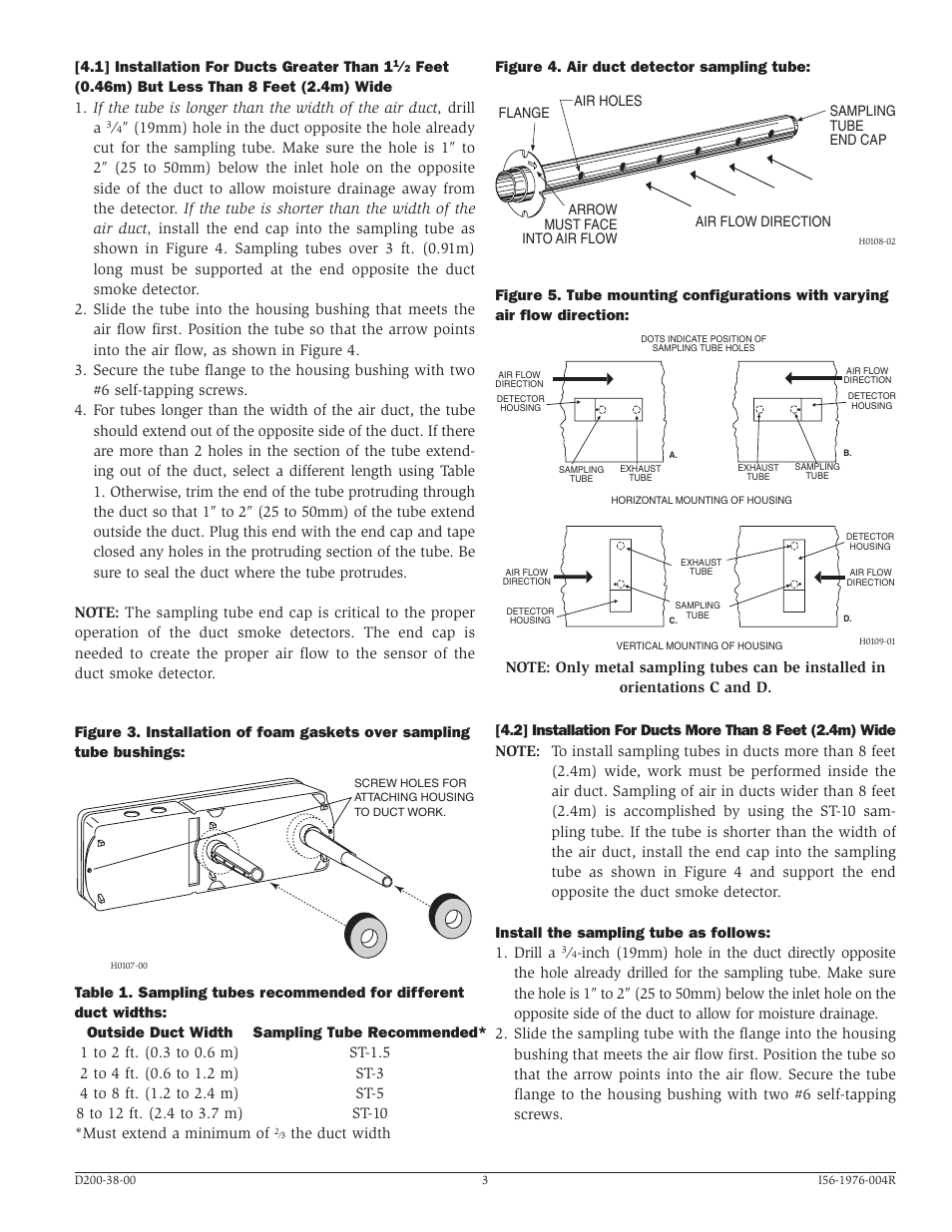 System Sensor DH200PL User Manual | Page 3 / 8