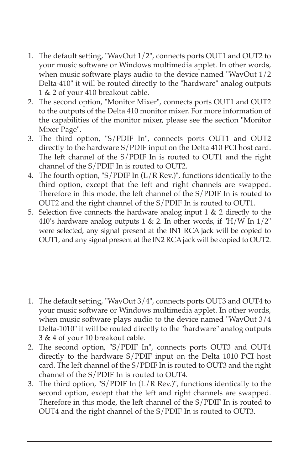 M-AUDIO Delta 410 User Manual | Page 20 / 56