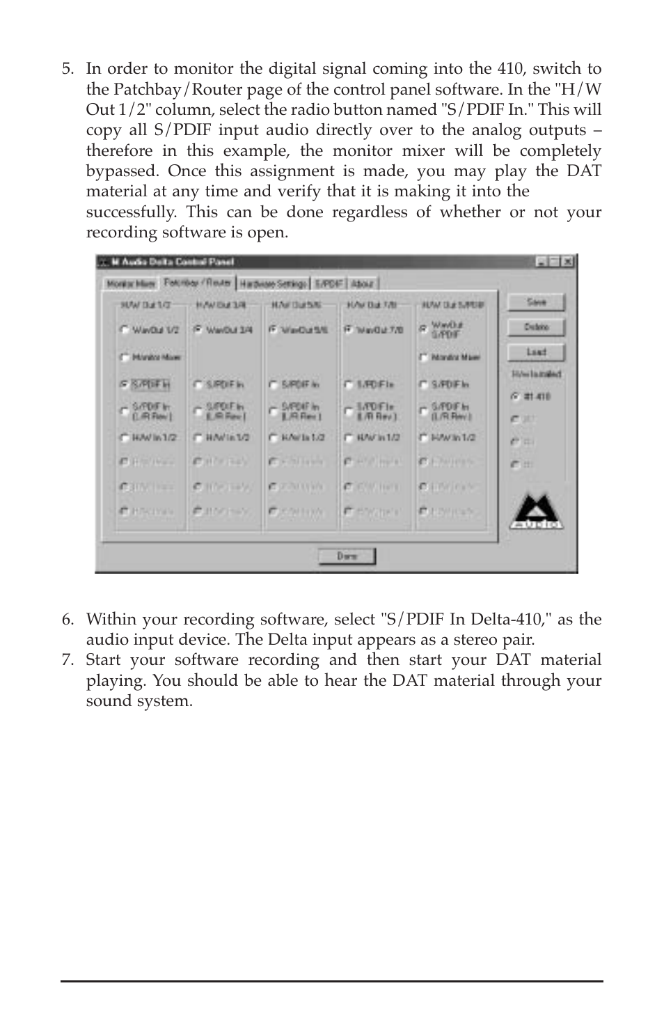 M-AUDIO Delta 410 User Manual | Page 45 / 56