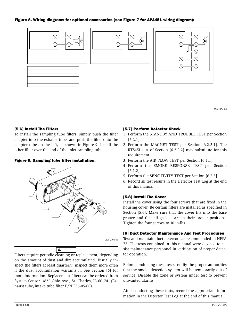 System Sensor DH400ACDCI User Manual | Page 8 / 16