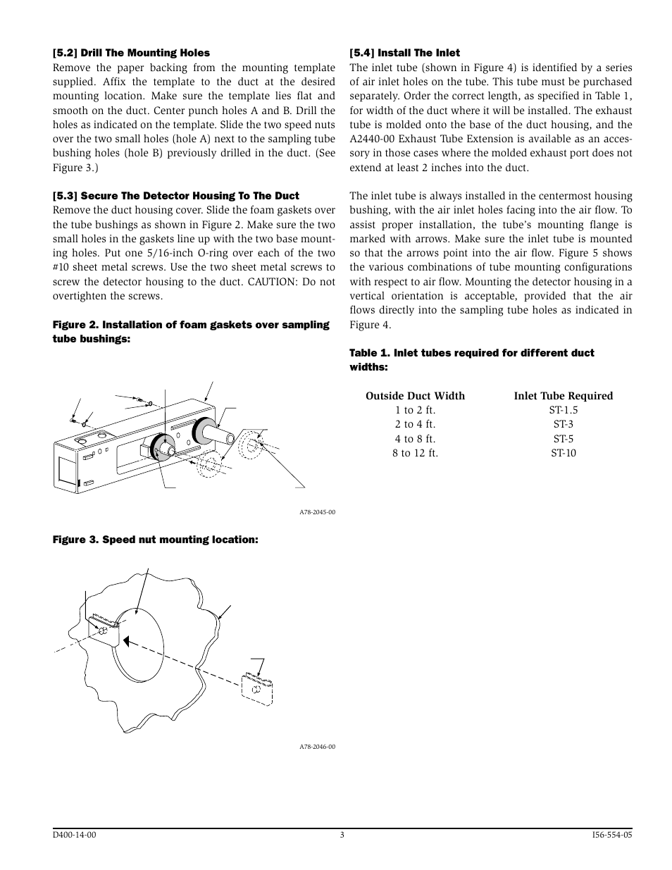 System Sensor DH400P User Manual | Page 3 / 16
