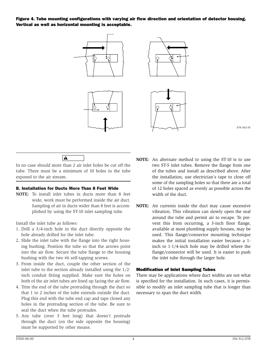 System Sensor DH500 User Manual | Page 4 / 12