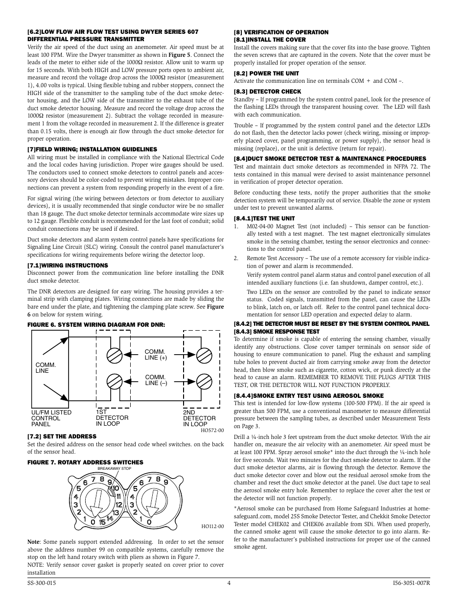 System Sensor DNR User Manual | Page 4 / 6