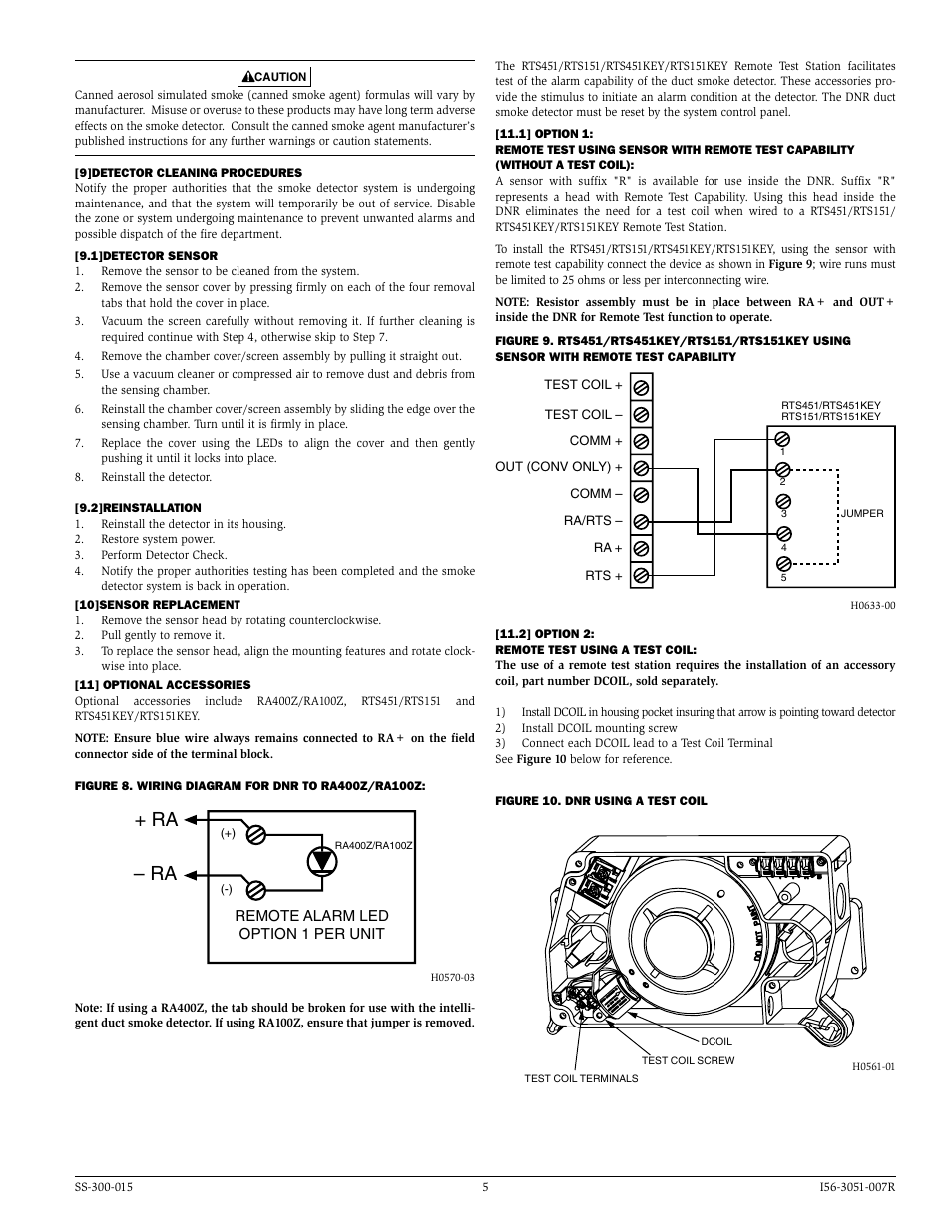 Ra + ra | System Sensor DNR User Manual | Page 5 / 6