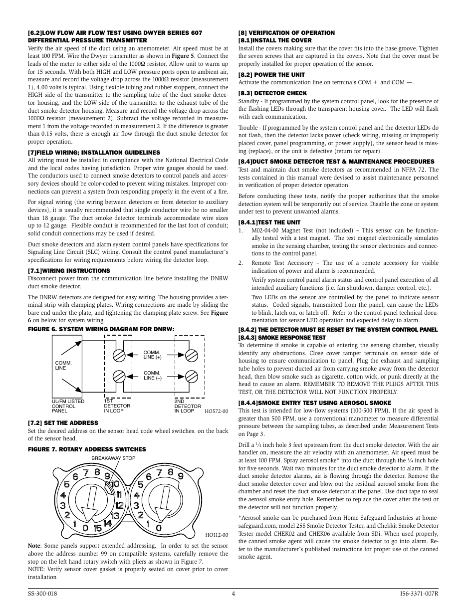 System Sensor DNRW User Manual | Page 4 / 6