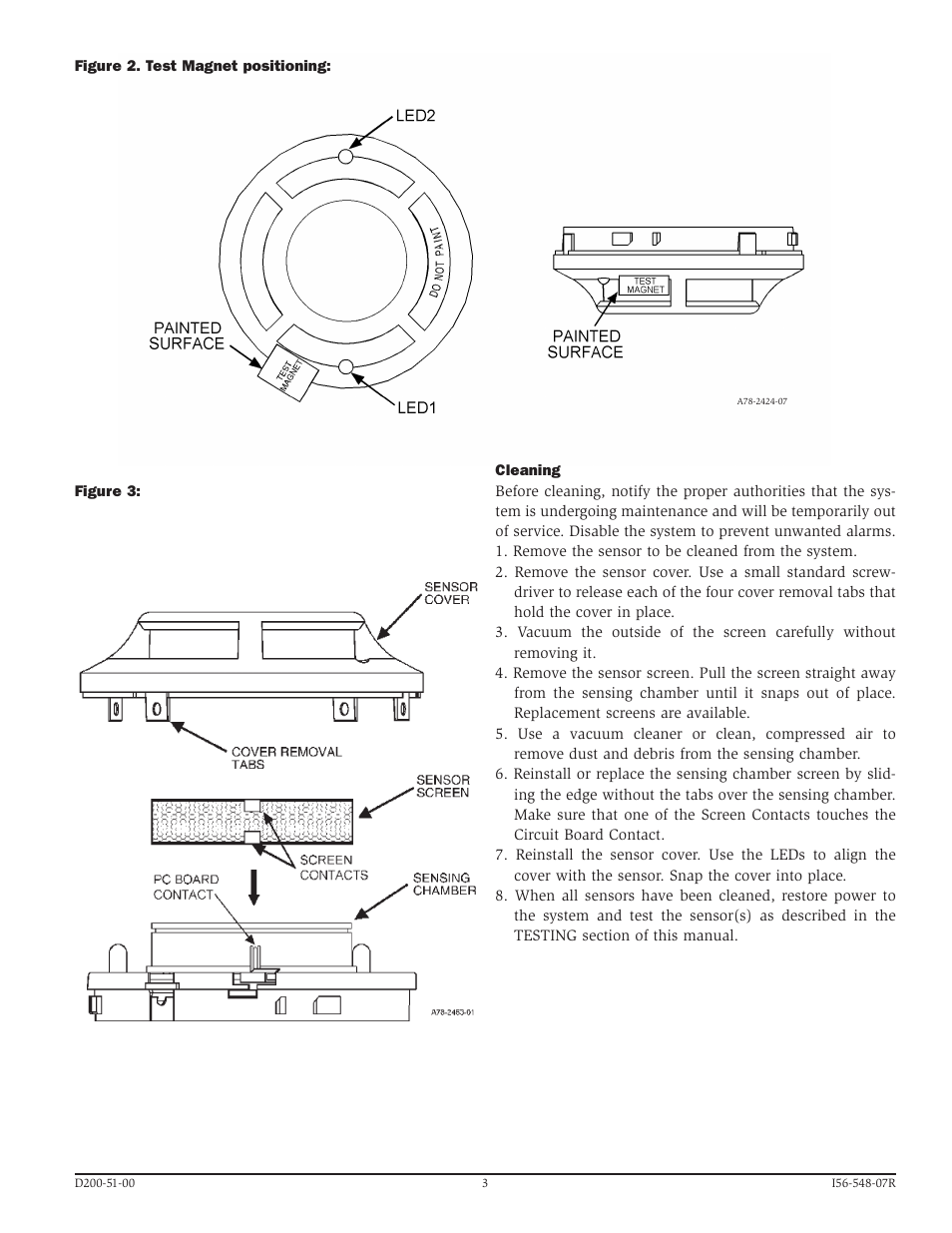 System Sensor 1251 Plug-in Intelligent User Manual | Page 3 / 4