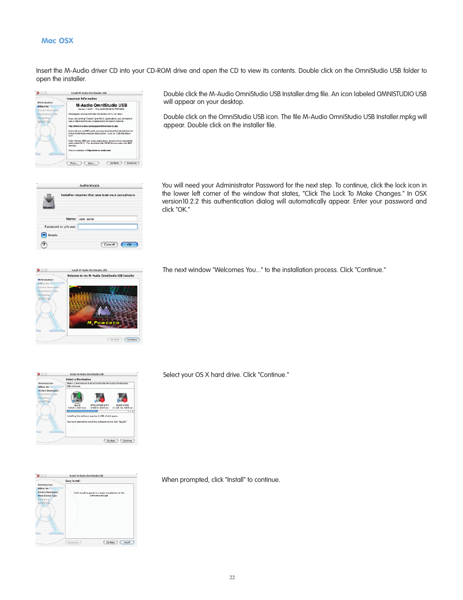 M-AUDIO OmniStudio USB User Manual | Page 23 / 45